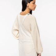 Organic Dungarees Dress: Women's