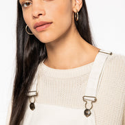 Organic Dungarees Dress: Women's