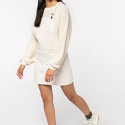 Organic Dungarees Dress: Women's