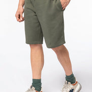 Organic Bermuda Sweat Shorts: Men's