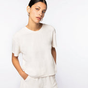 Organic Towel-Feel T-Shirt: Women's