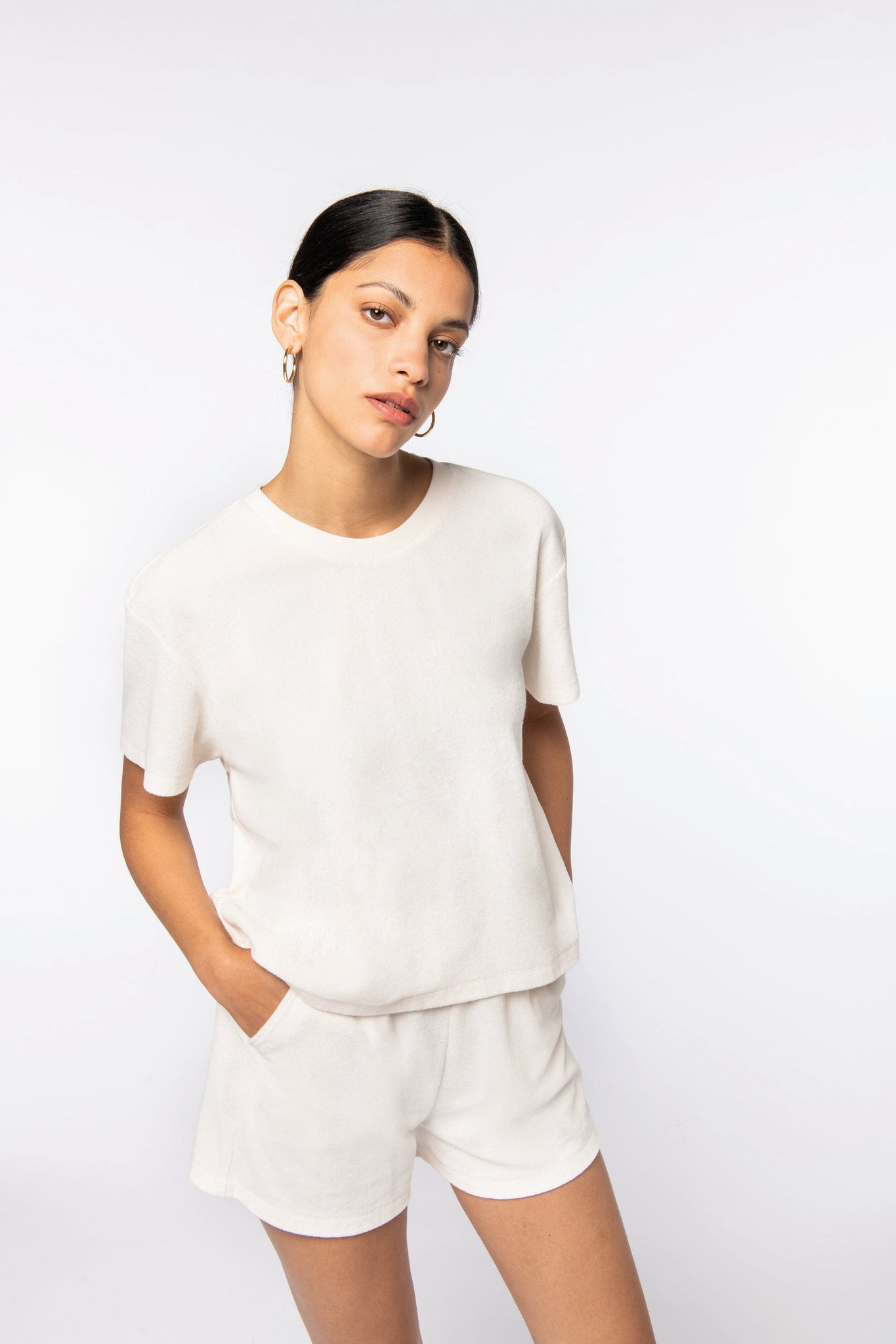 Organic Towel-Feel T-Shirt: Women's