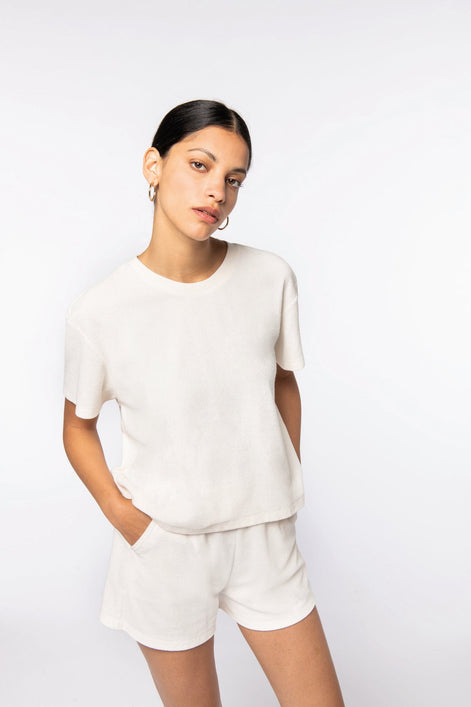 Organic Towel-Feel T-Shirt: Women's