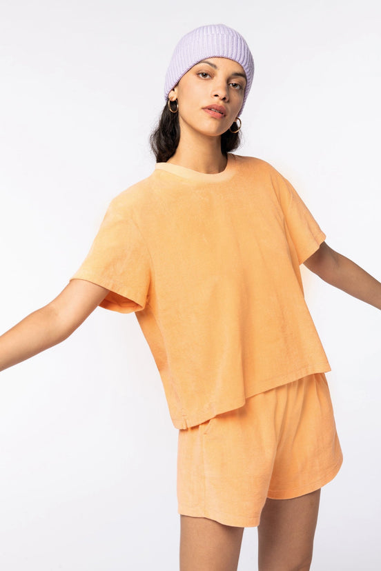 Organic Towel-Feel T-Shirt: Women's