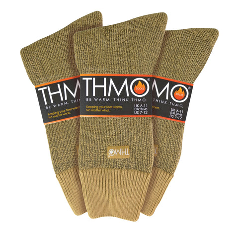 Mens Thick Winter Thermal Socks with Comfort Top (Multipack Options)