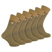 Mens Thick Winter Thermal Socks with Comfort Top (Multipack Options)