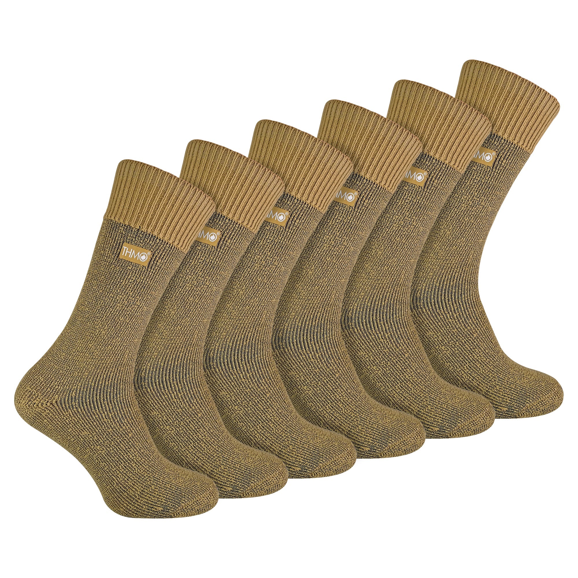 Mens Thick Winter Thermal Socks with Comfort Top (Multipack Options)