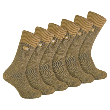 Mens Thick Winter Thermal Socks with Comfort Top (Multipack Options)