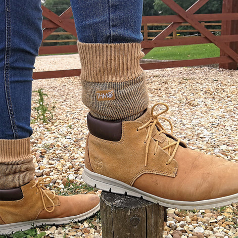 Mens Thick Winter Thermal Socks with Comfort Top (Multipack Options)