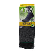 1 Pack Mens Lightweight Walking Repreve Socks