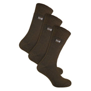 Mens Thick Winter Thermal Socks with Comfort Top (Multipack Options)
