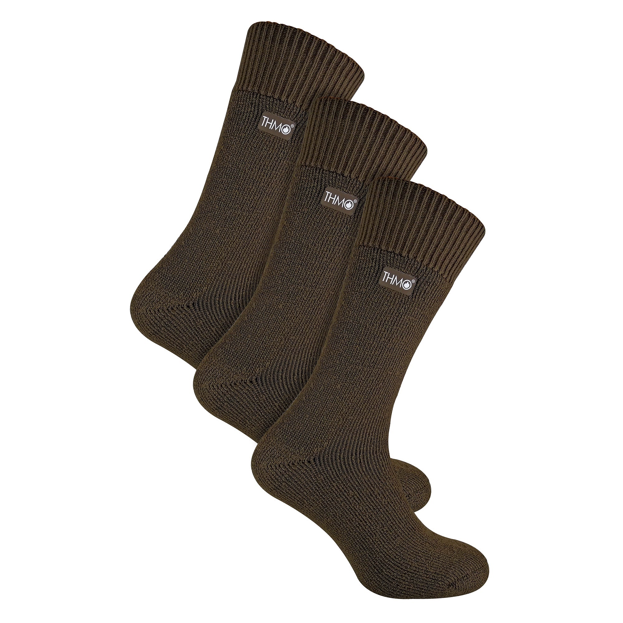 Mens Thick Winter Thermal Socks with Comfort Top (Multipack Options)