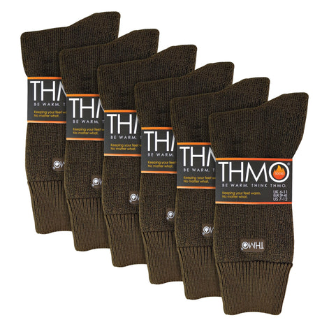 Mens Thick Winter Thermal Socks with Comfort Top (Multipack Options)