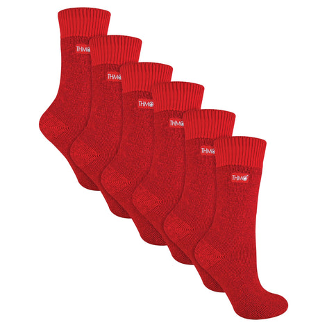 Ladies Thick Winter Thermal Socks with Seamless Toe (Multipack Options)