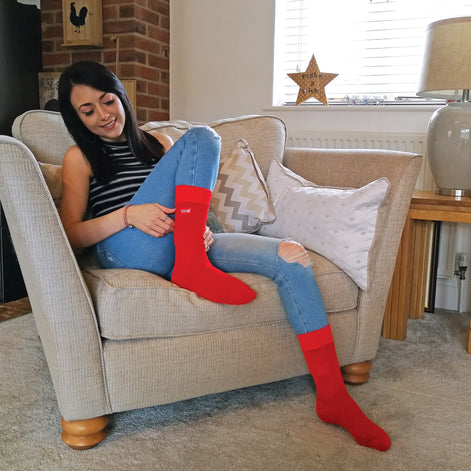 Ladies Thick Winter Thermal Socks with Seamless Toe (Multipack Options)