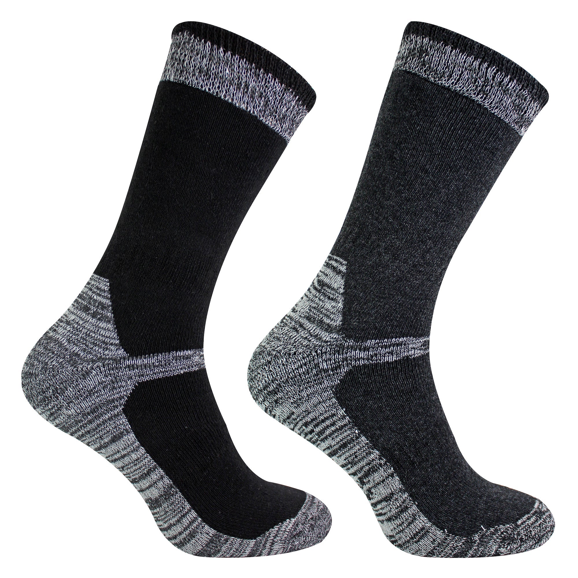 4 Pack Men's Cotton Reinforced Industrial Outdoor Work Socks
