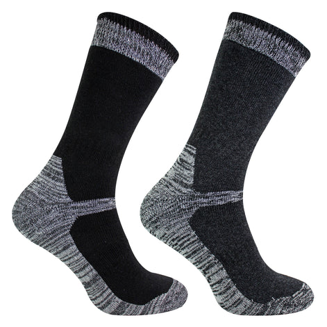 4 Pack Men's Cotton Reinforced Industrial Outdoor Work Socks