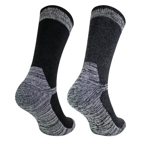 4 Pack Men's Cotton Reinforced Industrial Outdoor Work Socks