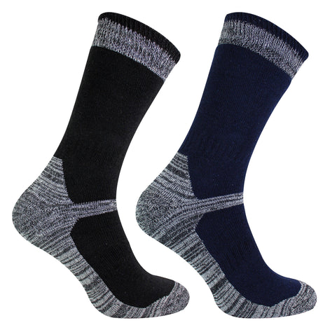 4 Pack Men's Cotton Reinforced Industrial Outdoor Work Socks