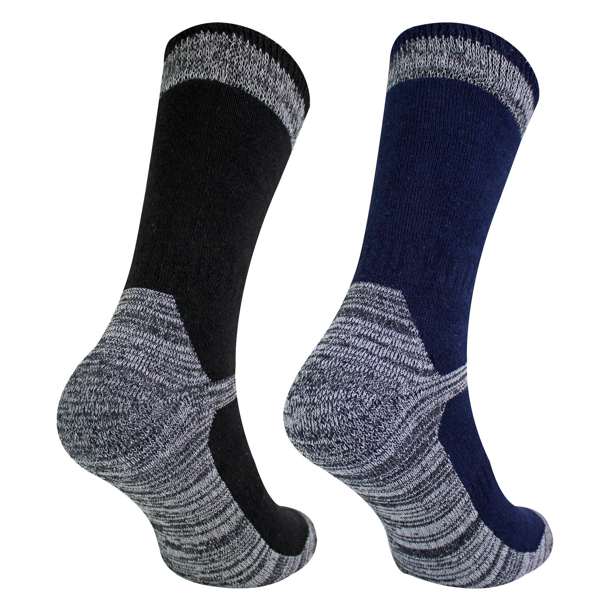 4 Pack Men's Cotton Reinforced Industrial Outdoor Work Socks
