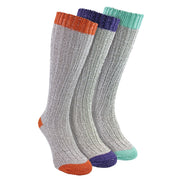 3 Pairs Extra Long Warm Wool Ladies Socks