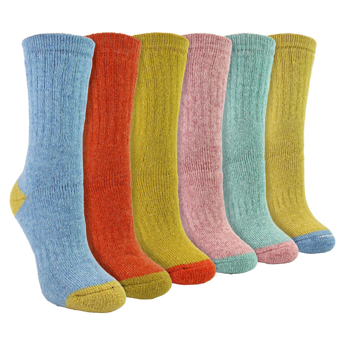 6 Pairs Ladies Alpaca Lounge Socks For Bed