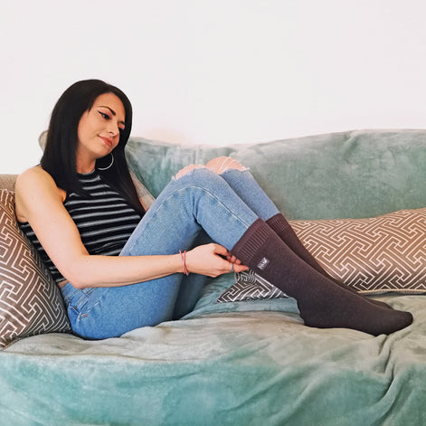 Ladies Thick Winter Thermal Socks with Seamless Toe (Multipack Options)