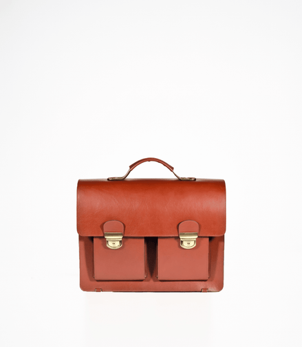 Briefcase No. 35 - Cognac