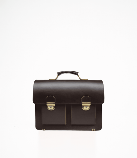 Briefcase No. 35 - Dark Brown
