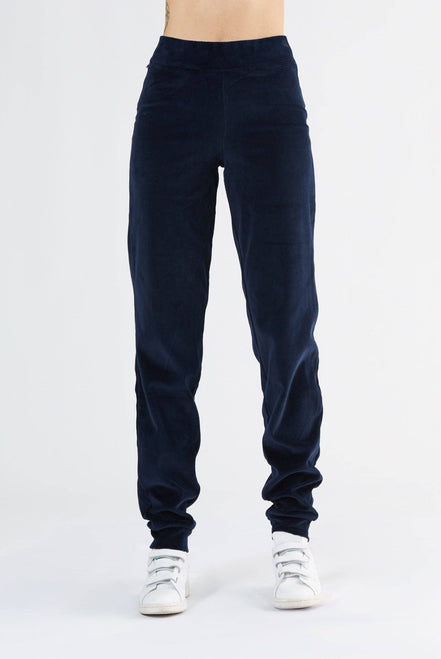 Organic Soft Fleece Cuffed Sweatpants: Women's