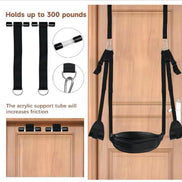 Door swing with seat.