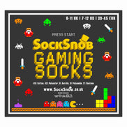 3 Pack Men's Retro Gaming Funky Novelty Video Game Socks