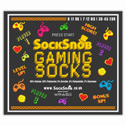3 Pack Men's Retro Gaming Funky Novelty Video Game Socks