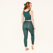 Organic Wool & Silk Leggings: Women's