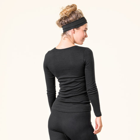 Organic Cotton Thermal Long Sleeve T-Shirt: Women's