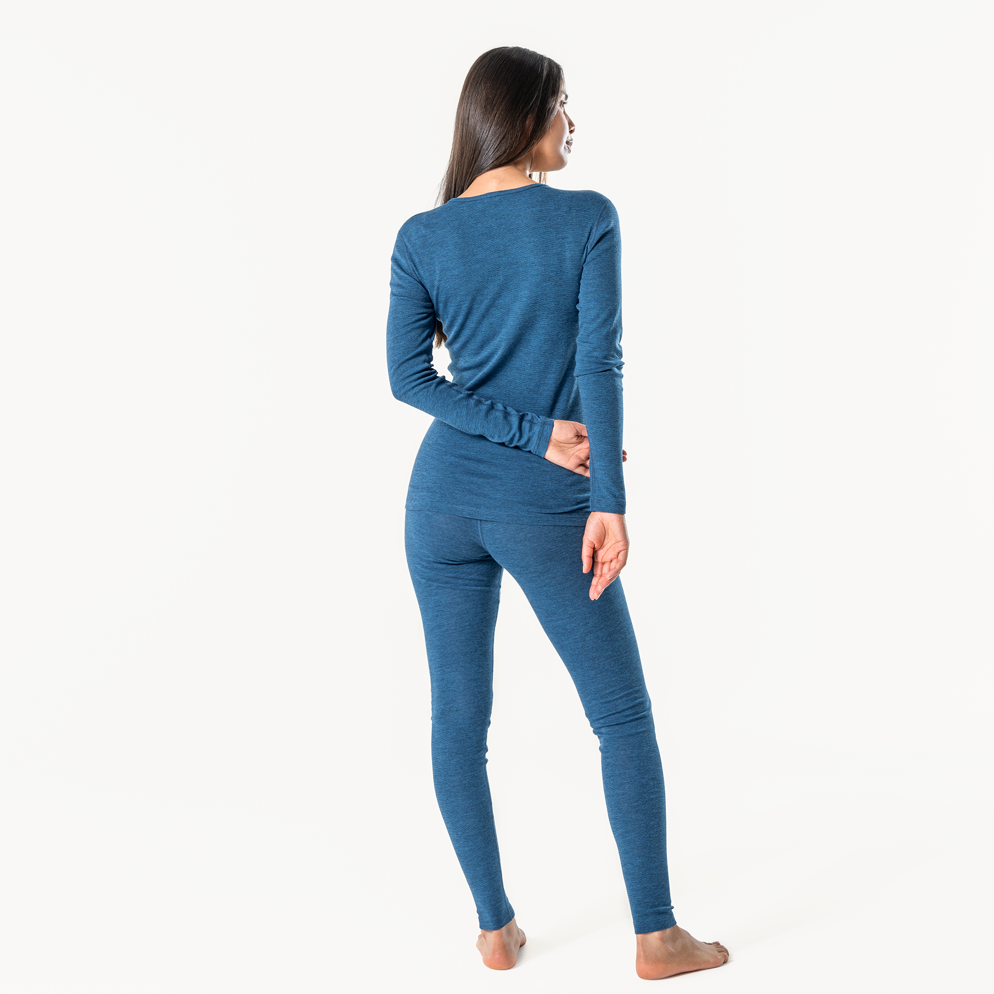 Wool & Organic Cotton Leggings: Women's