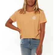 Sisstrevolution Raised By Waves Knit Crop Tee