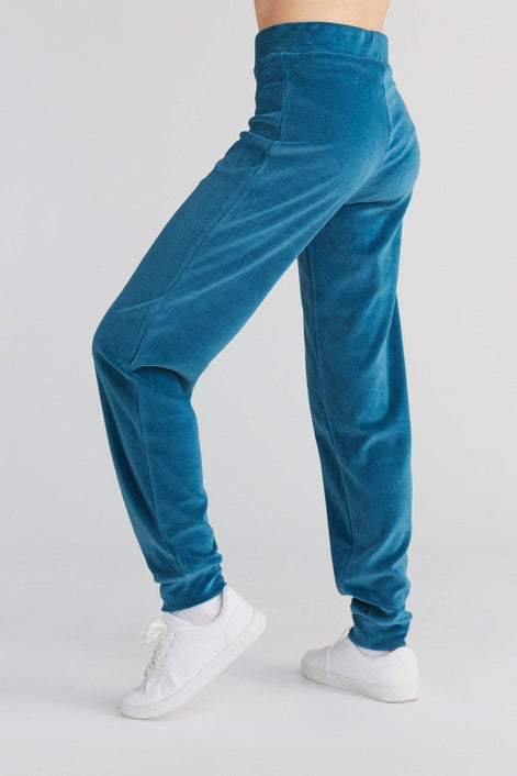 Organic Soft Fleece Cuffed Sweatpants: Women's