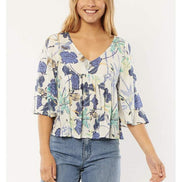 Sisstrevolution Cape may woven top