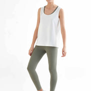 Organic 7/8 Stretch Leggings: Women's