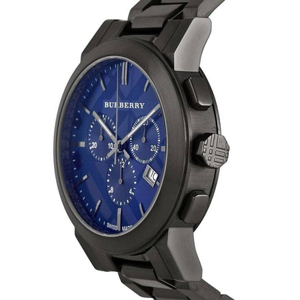 Burberry watch BU9365 Gunmetal Blue Dial