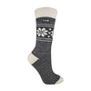 1 Pack Ladies Vintage Nordic Fairisle Winter Thermal Wool Blend Socks