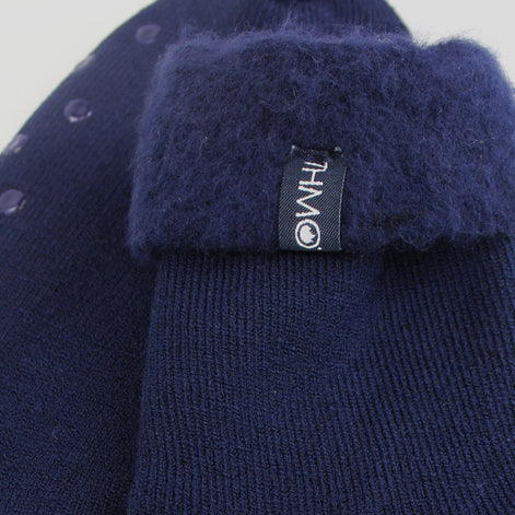1 Pack Men's Soft Plush Lined Slipper Bed Socks