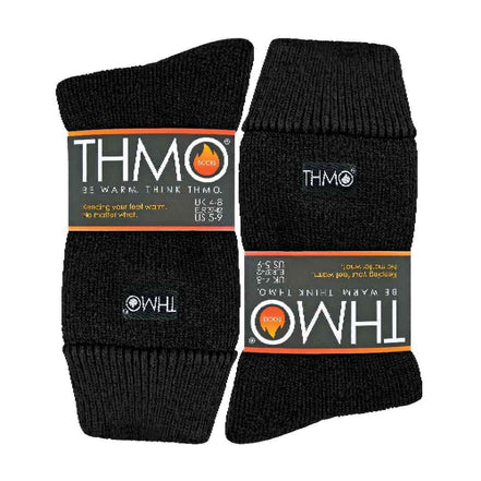 Mens Thermal Indoor Slipper Socks with Grips (Multipack Options)