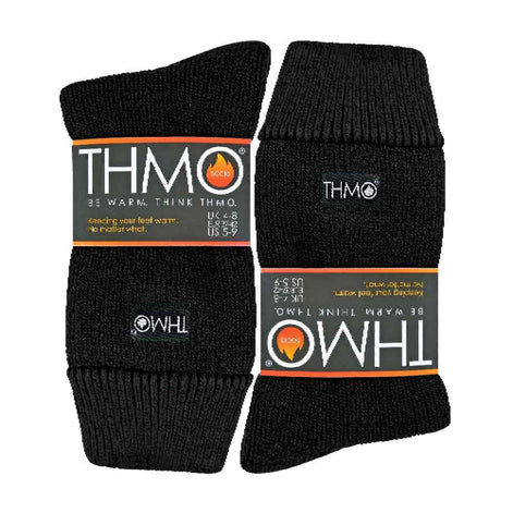 Mens Thermal Indoor Slipper Socks with Grips (Multipack Options)