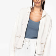 Organic Full Zip Hooded Sweatshirt: Women's
