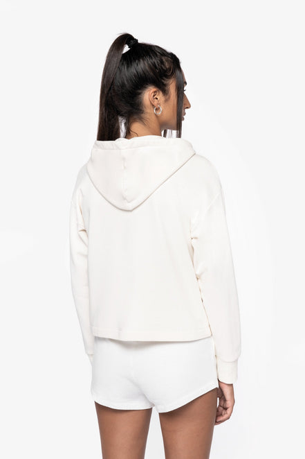 Organic Full Zip Hooded Sweatshirt: Women's
