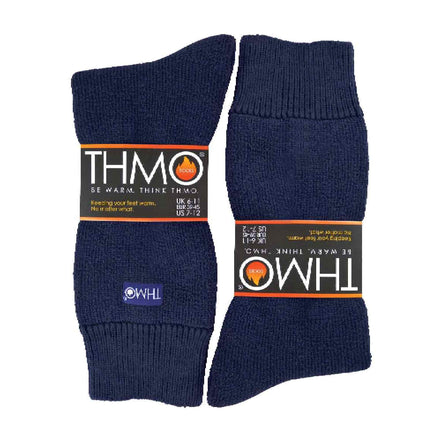 Mens Thermal Indoor Slipper Socks with Grips (Multipack Options)
