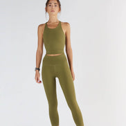 Organic 7/8 Stretch Leggings: Women's