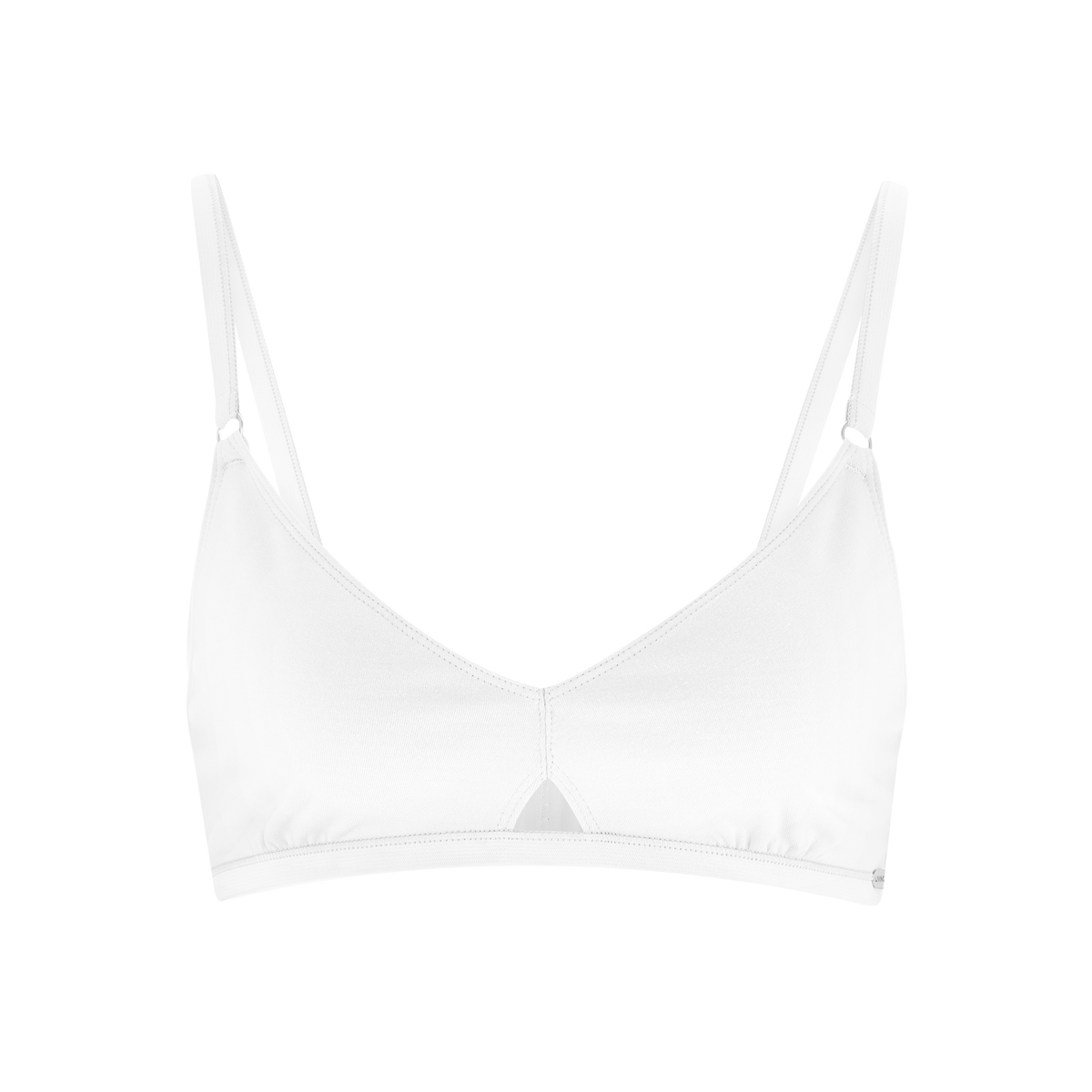 Cotton Triangle Bralette